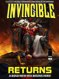 Signed with  Remark options of Invincible Returns #1 Matte Foil By Aaron Bartling