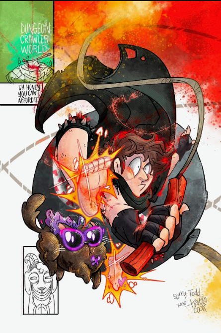 Dungeon Crawler Carl Issue #0 Katie Cook